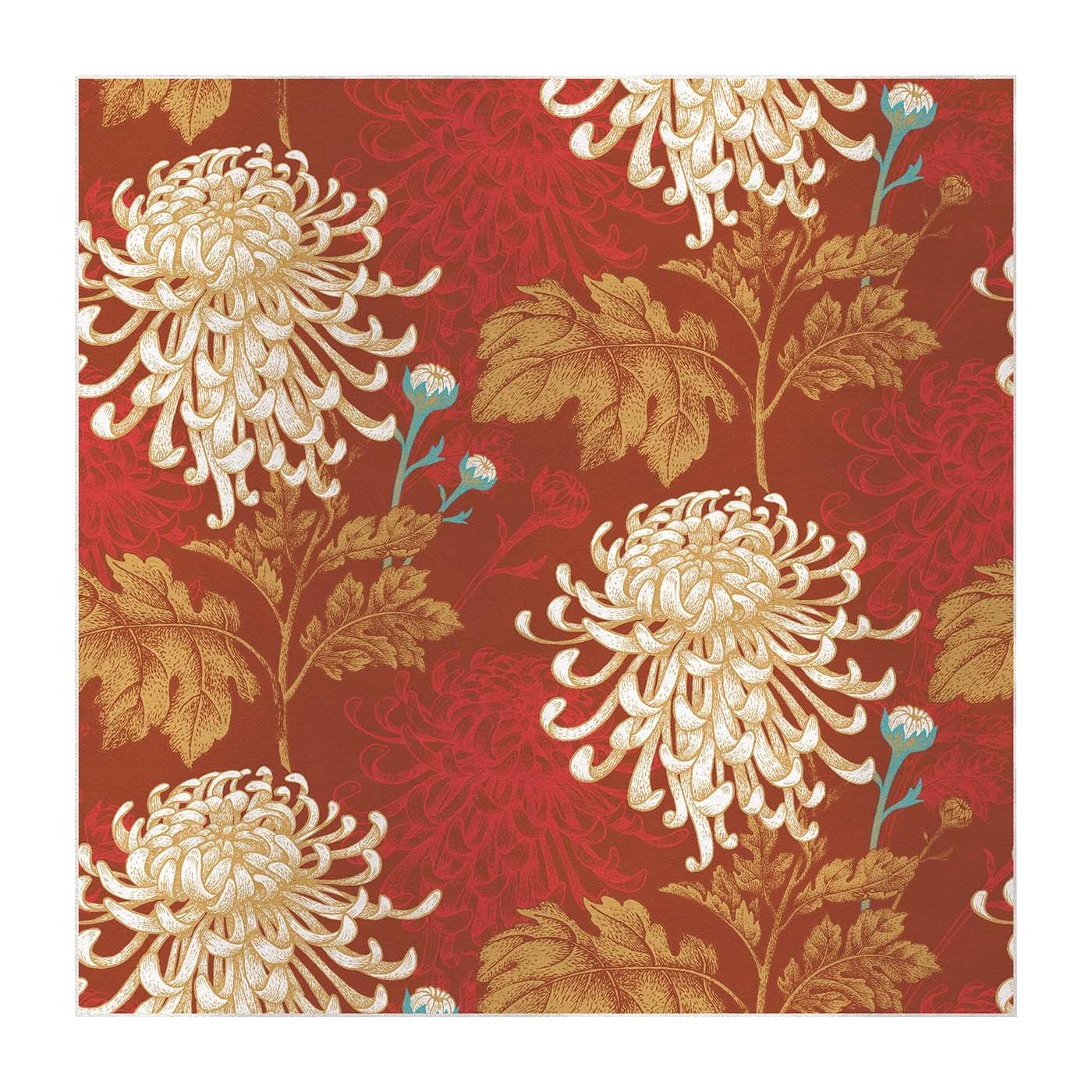 Mixed Dahlia Red Panel #1