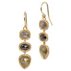 Mixed Diamond Earrings