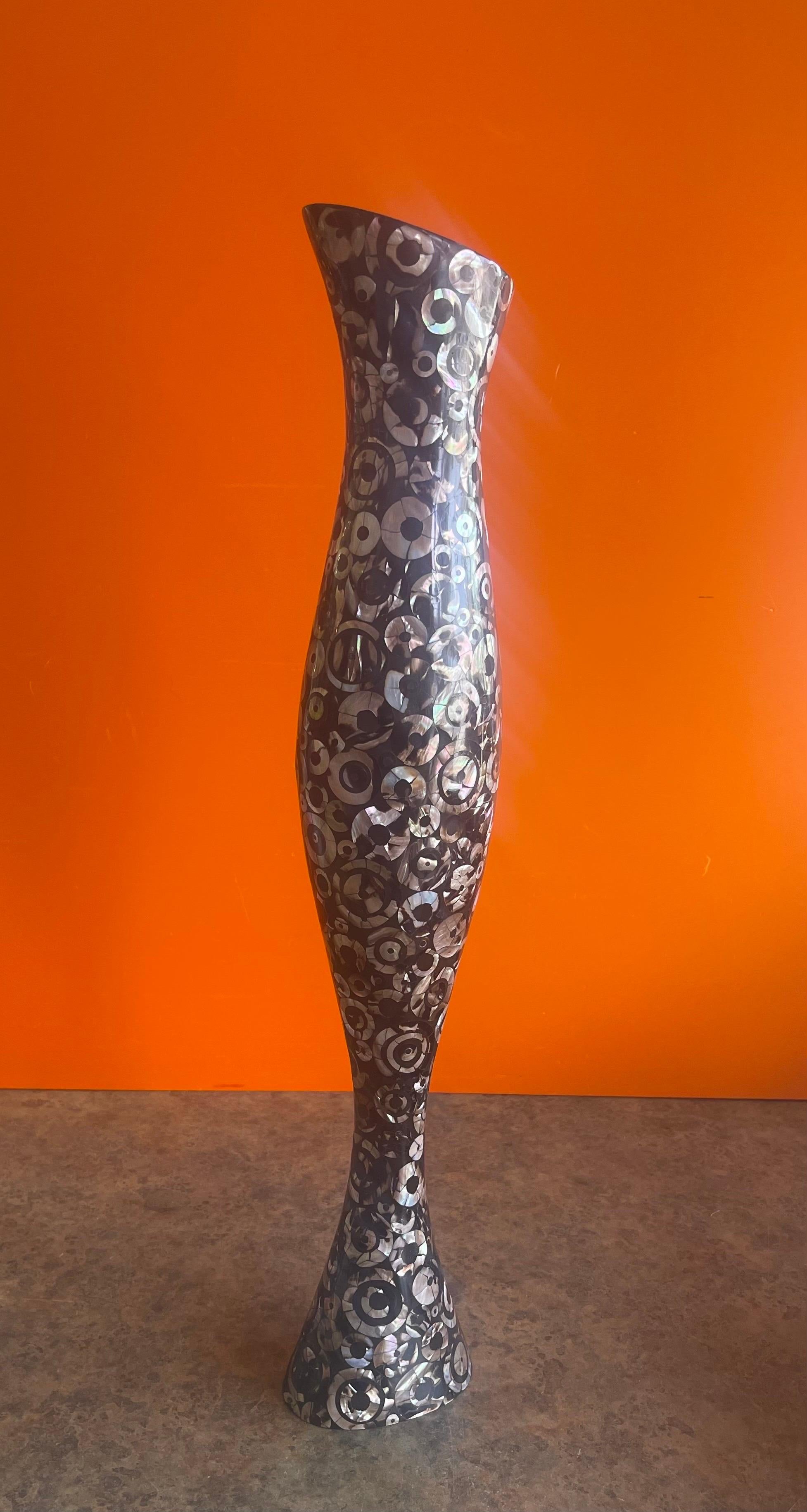 Vaso da portata esotico misto contemporaneo di R & Y Augousti of Paris in vendita 4