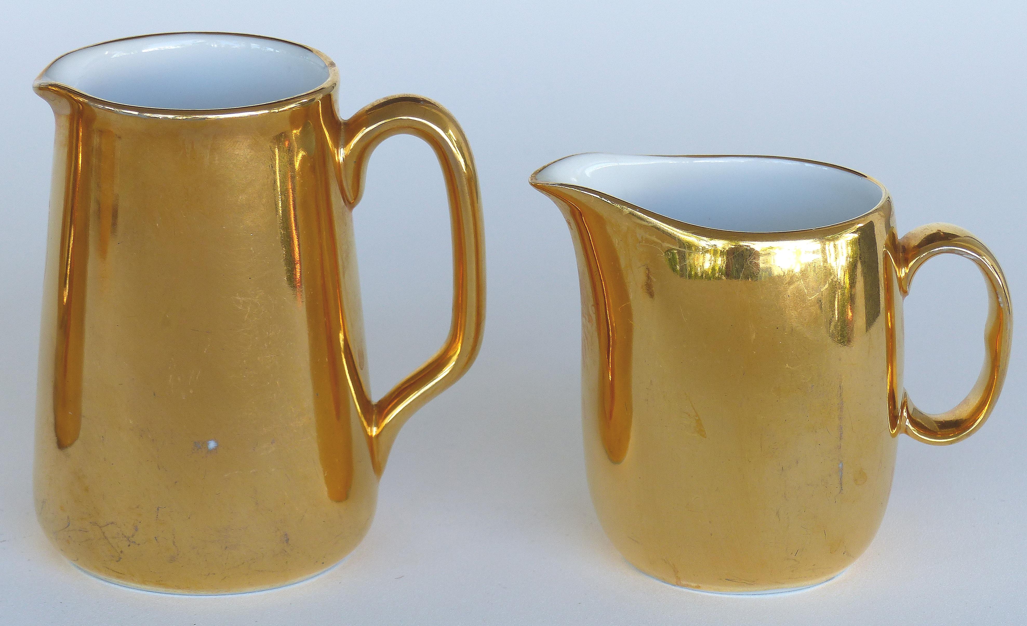 royal worcester gold coffee set