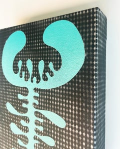 Mixed Media Abstract Painting by Miami Artist Gustavo Oviedo