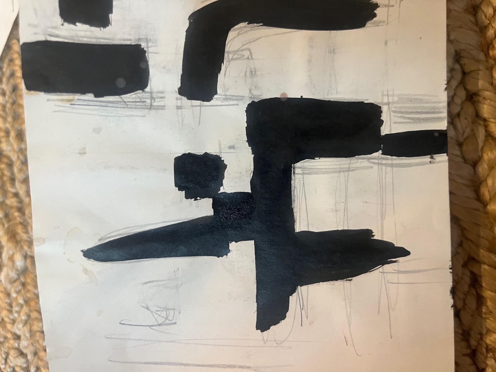 Técnica mixta sobre papel en Bueno estado para la venta en New York, NY