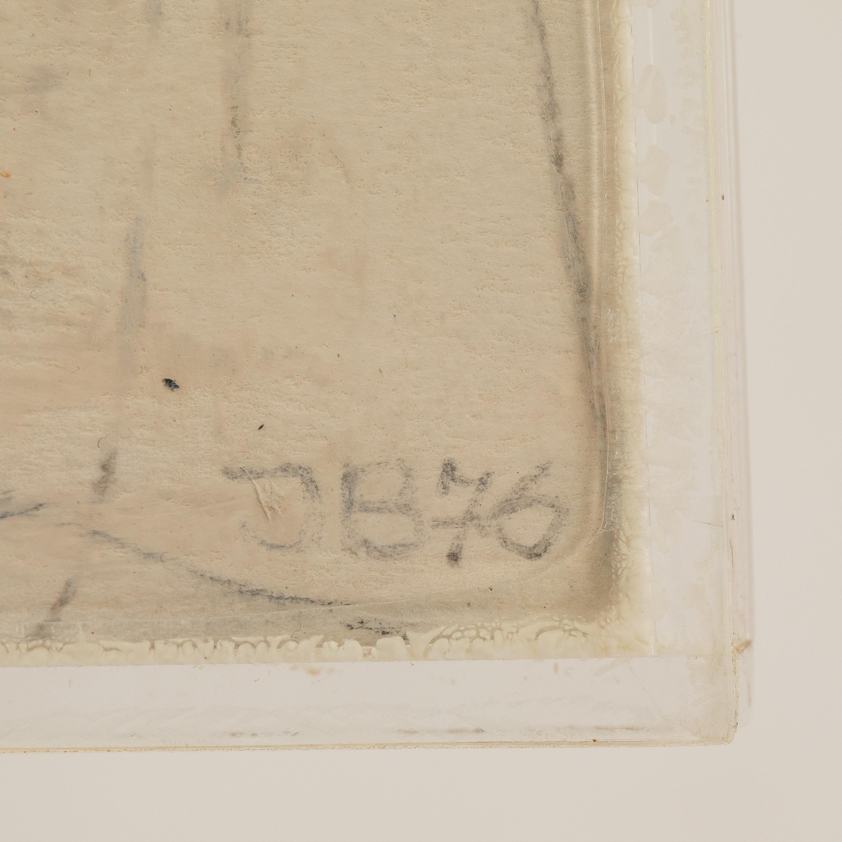 Mixed Media Artwork, Untitled, 1970, Dutch Artist Erik Pape (b 1942) For Sale 1