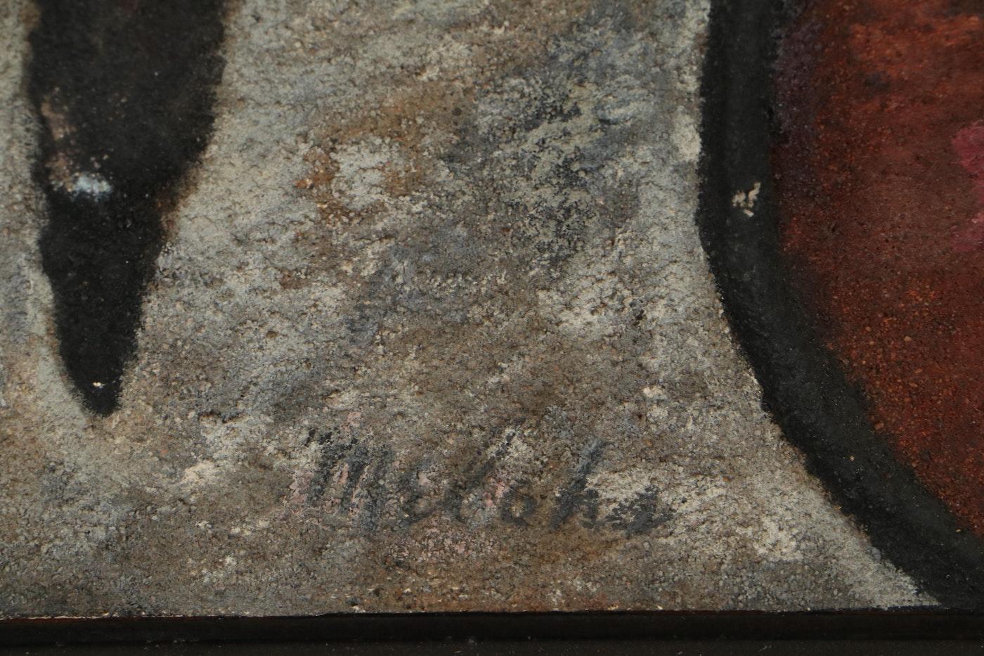 Metà XX secolo Composizione a tecnica mista 