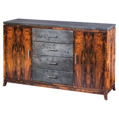 Mixed-Media Credenza