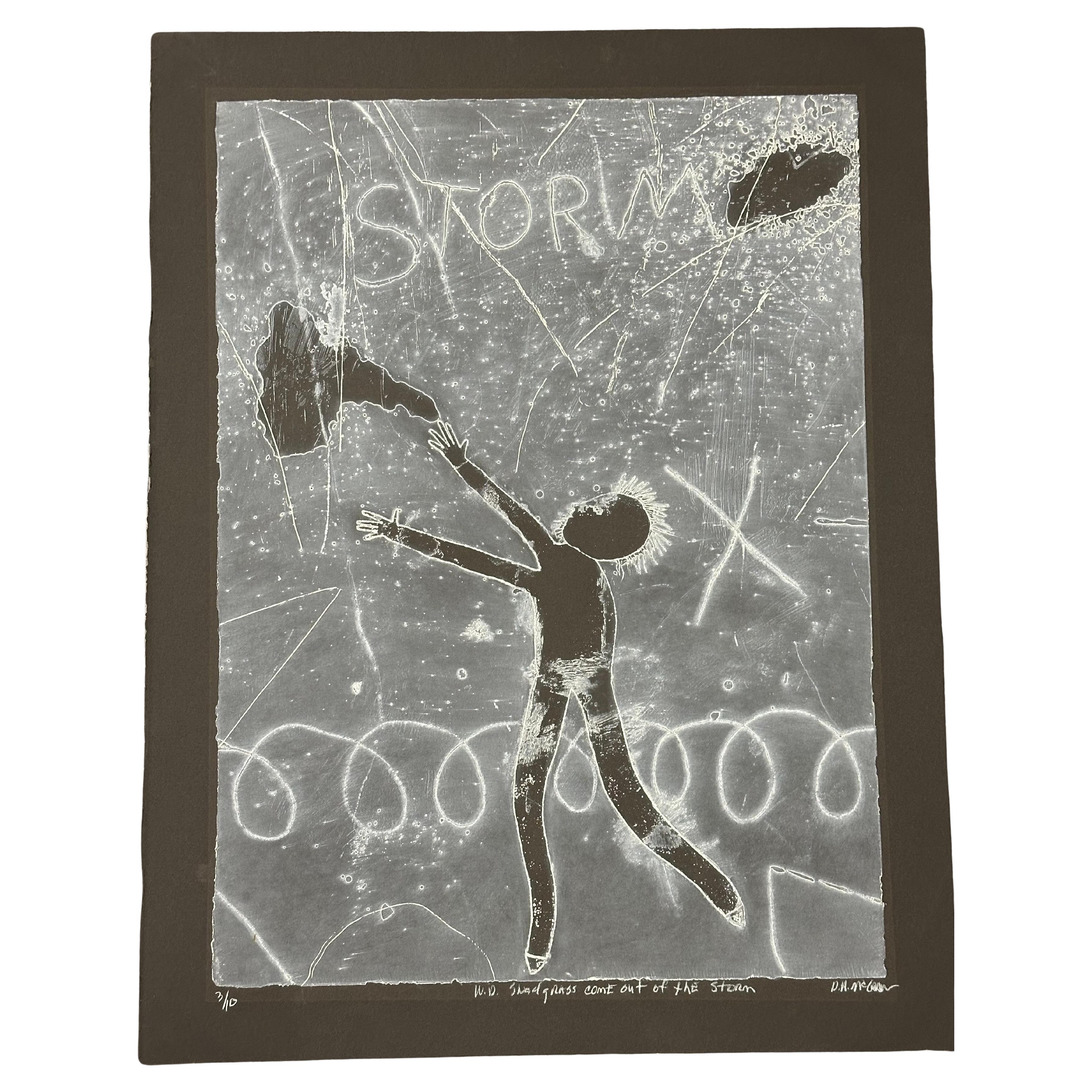 Techniques mixtes intitulées « W.D. Snodgrasss Come out of the Storm de Deloss Mcgraw en vente 8