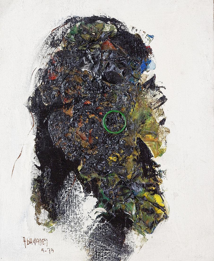 Mixed media on Canvas - Signed & dated - 1970s In Good Condition For Sale In Linkebeek, BE