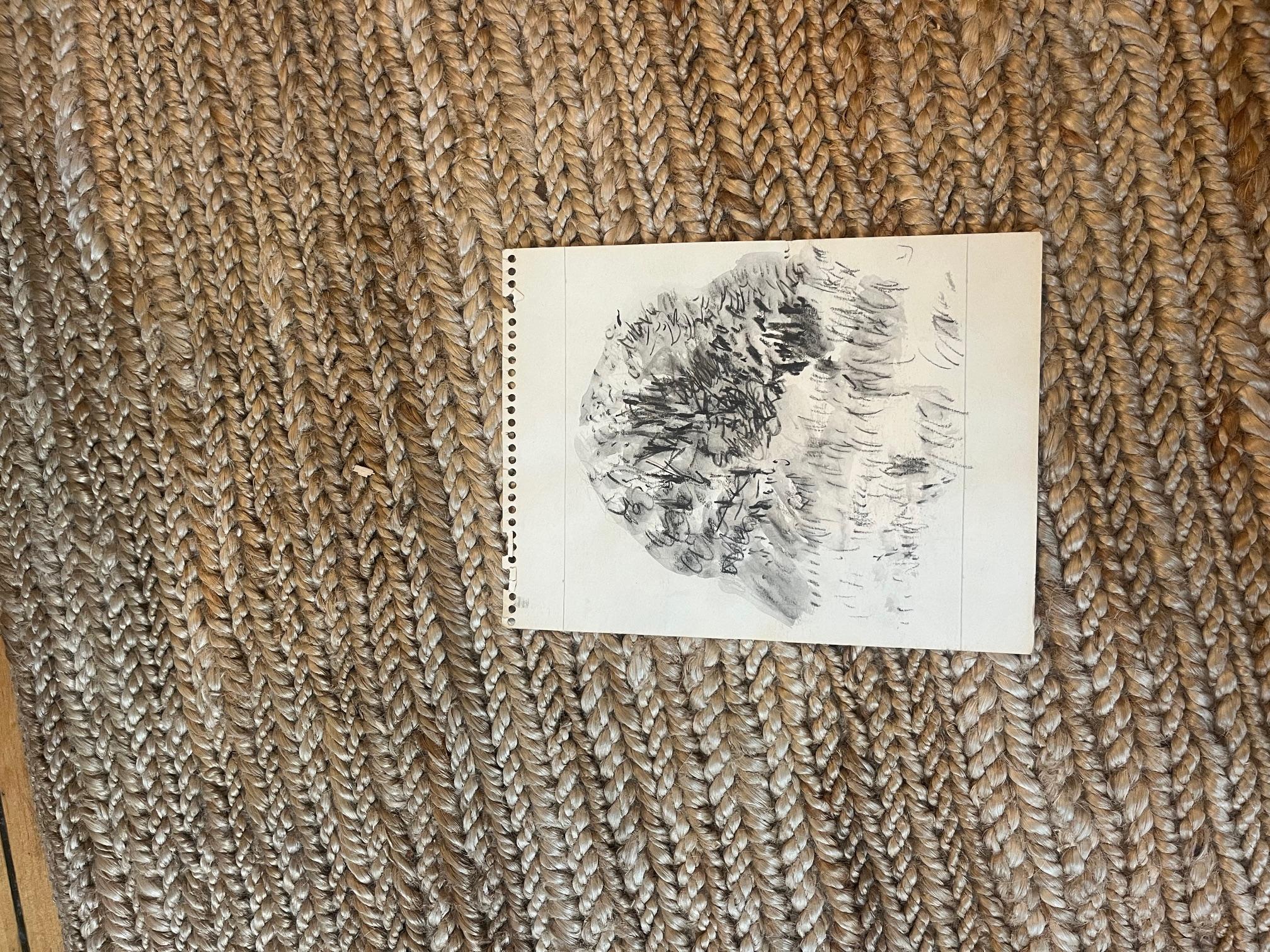 Tecnica mista su carta In condizioni buone in vendita a New York, NY