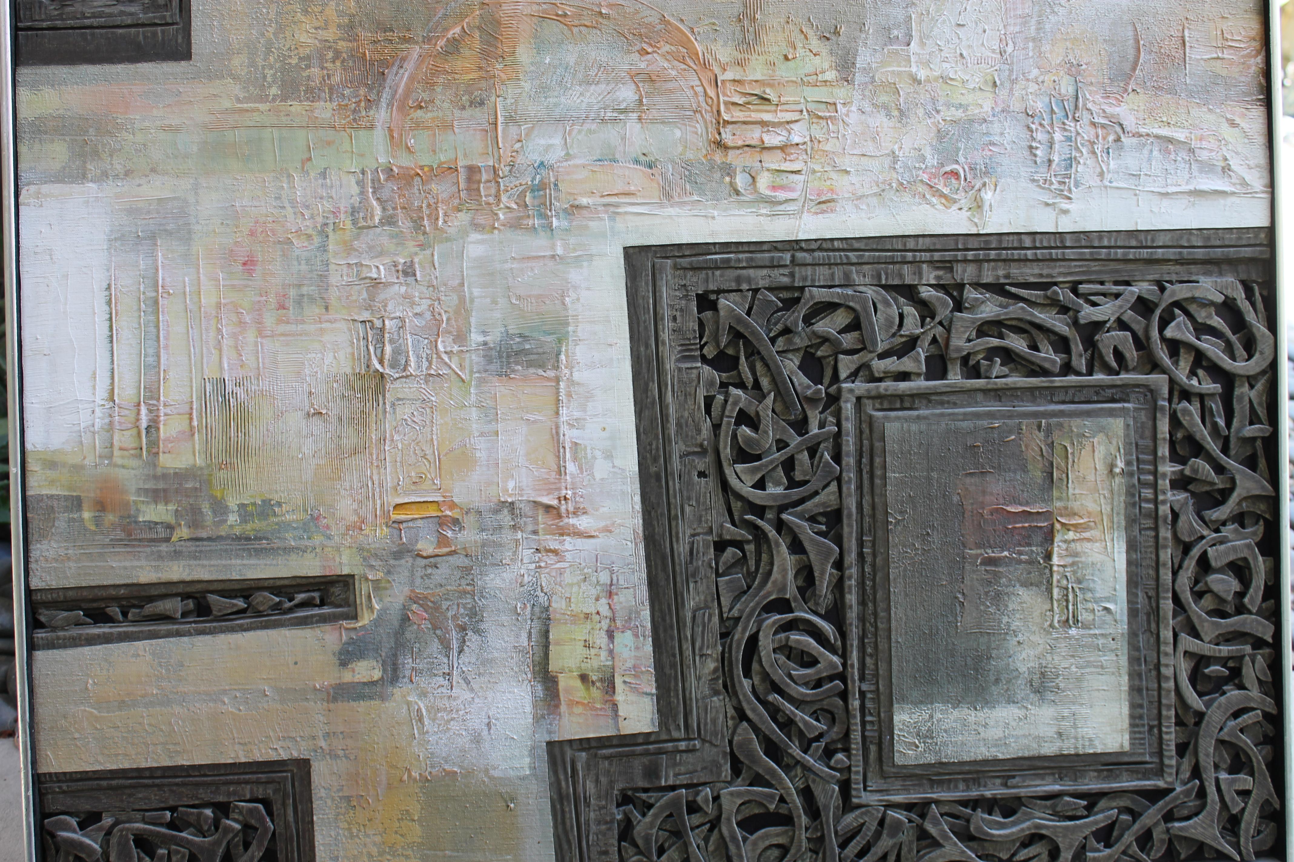 Fine XX secolo Pittura mista di Don Clausen in vendita
