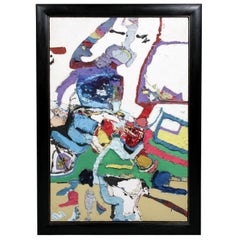 Mixed-Media-Gemälde von Louis Schiavo