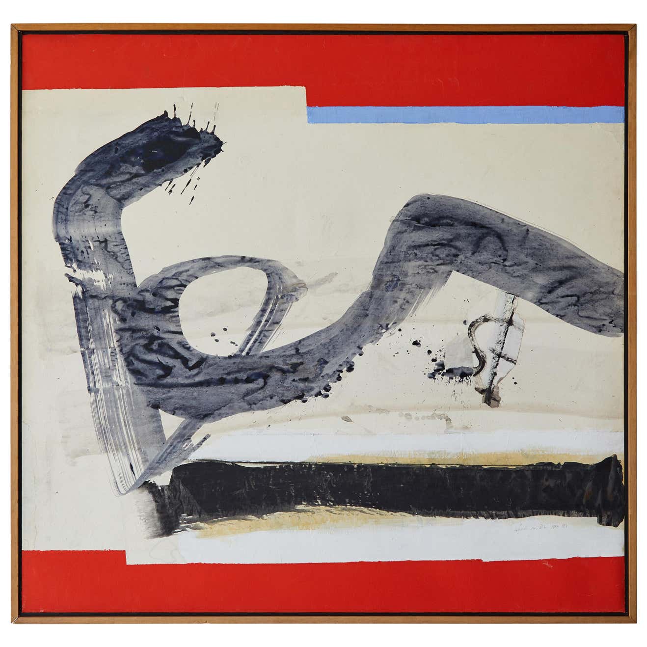 Mixed-Media Painting by Renee Ritter For Sale at 1stDibs