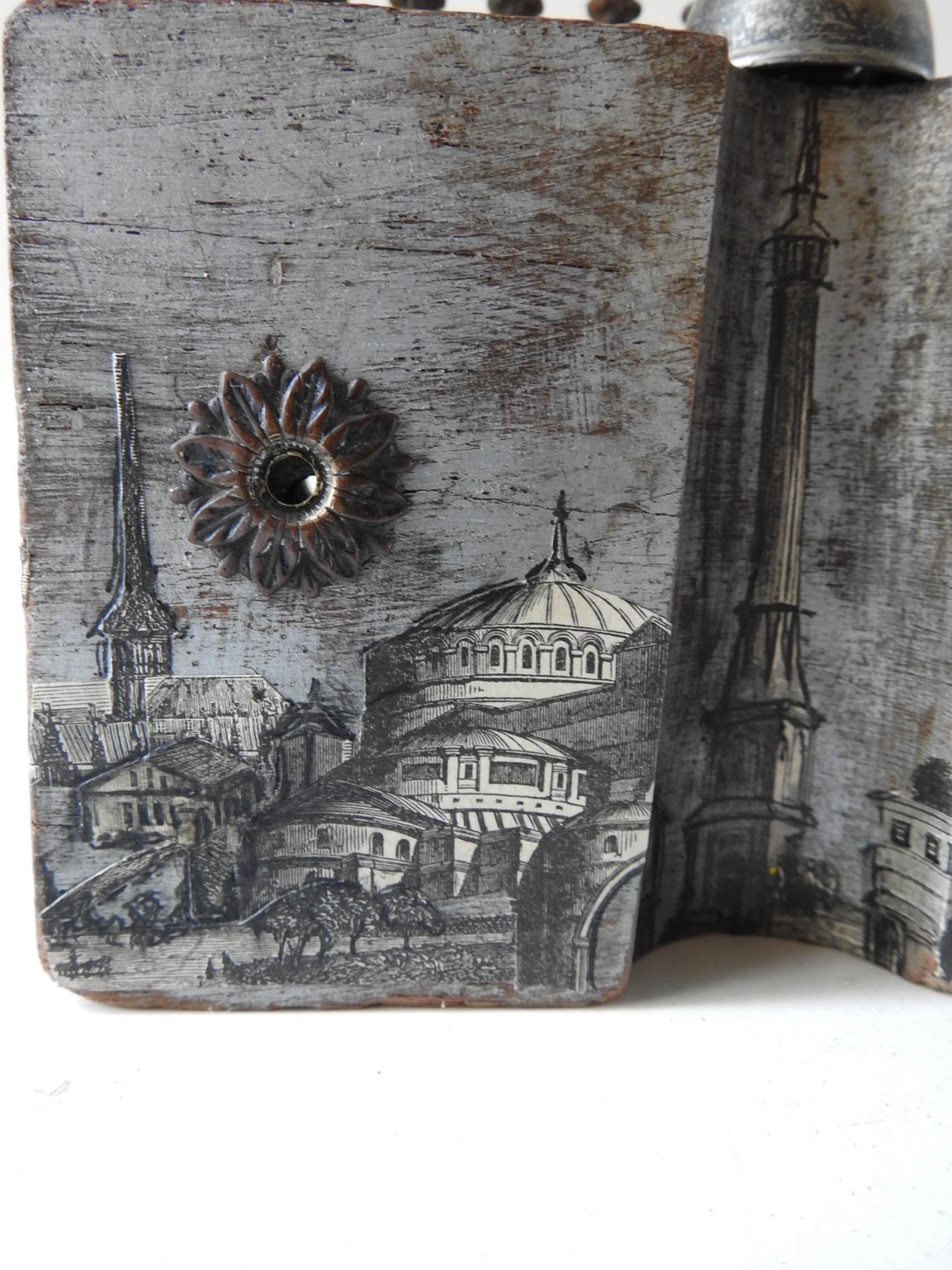 American Mixed Media Sculpture Architectural Assemblage For Sale