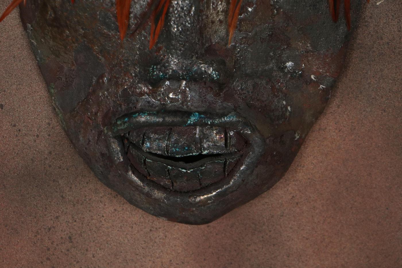 Mixed-Media-Skulptur, spätes 20. Jahrhundert (Metall) im Angebot