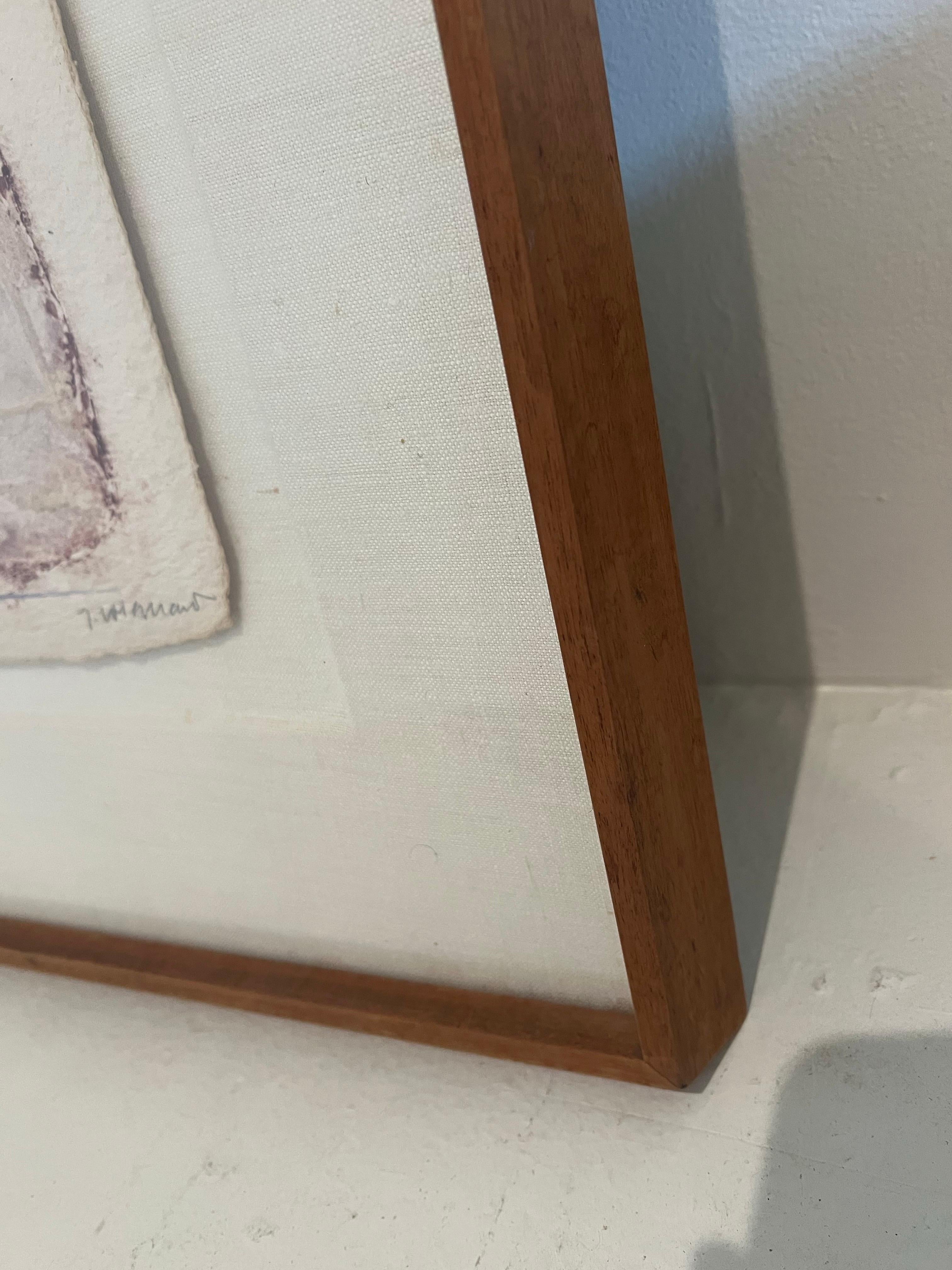 Gemischte Medien Signierte und nummerierte Carborundum-Radierung von James Coignard 34/75 (Glas) im Angebot