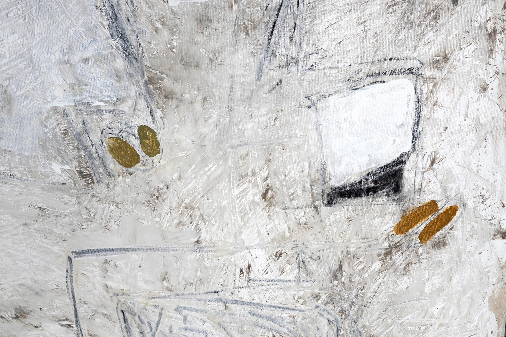 Mixed Media Work by Scott Kerr In Good Condition In Dallas, TX