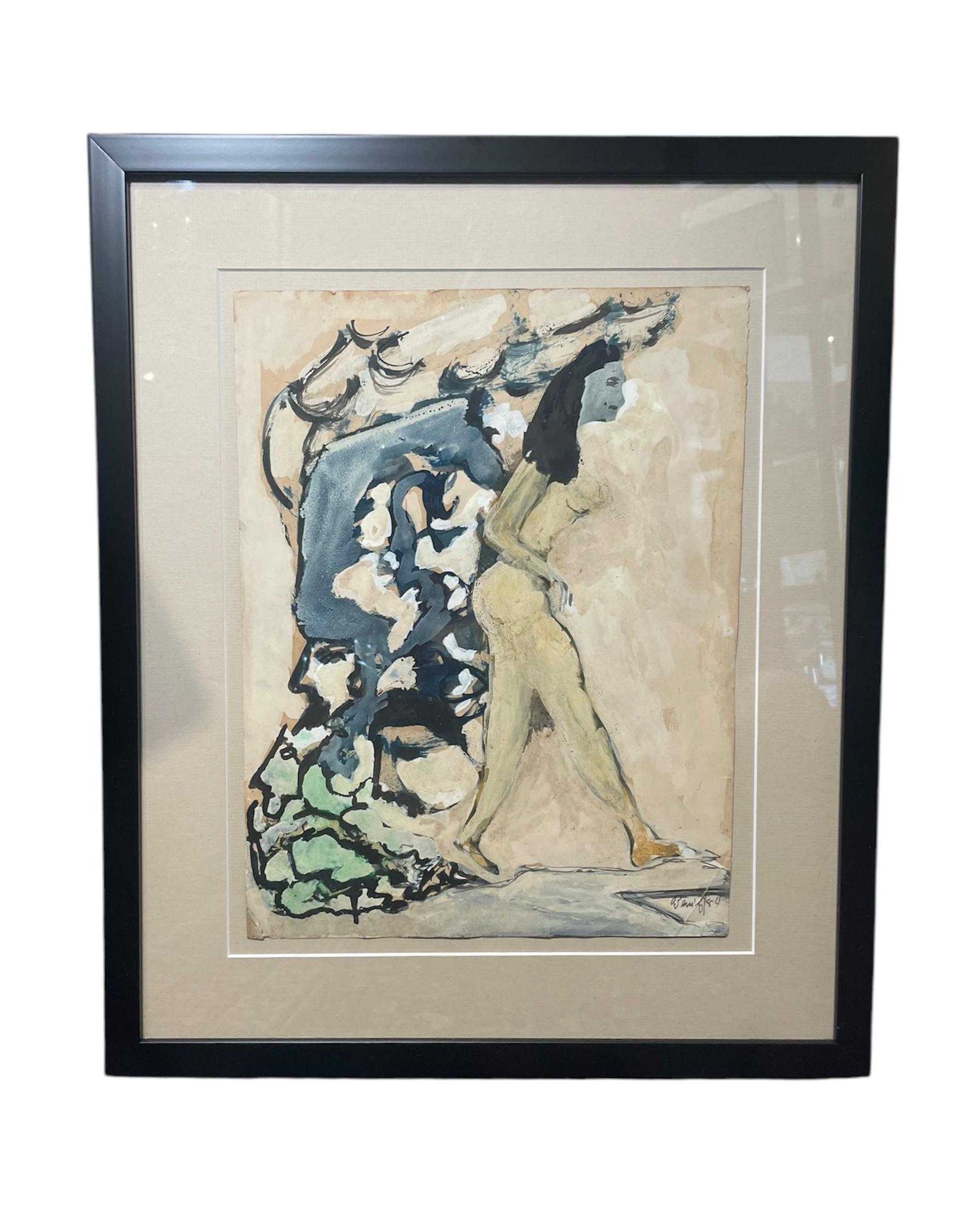 Mixed Medium Modern Painting By Salvador Benitez For Sale 5