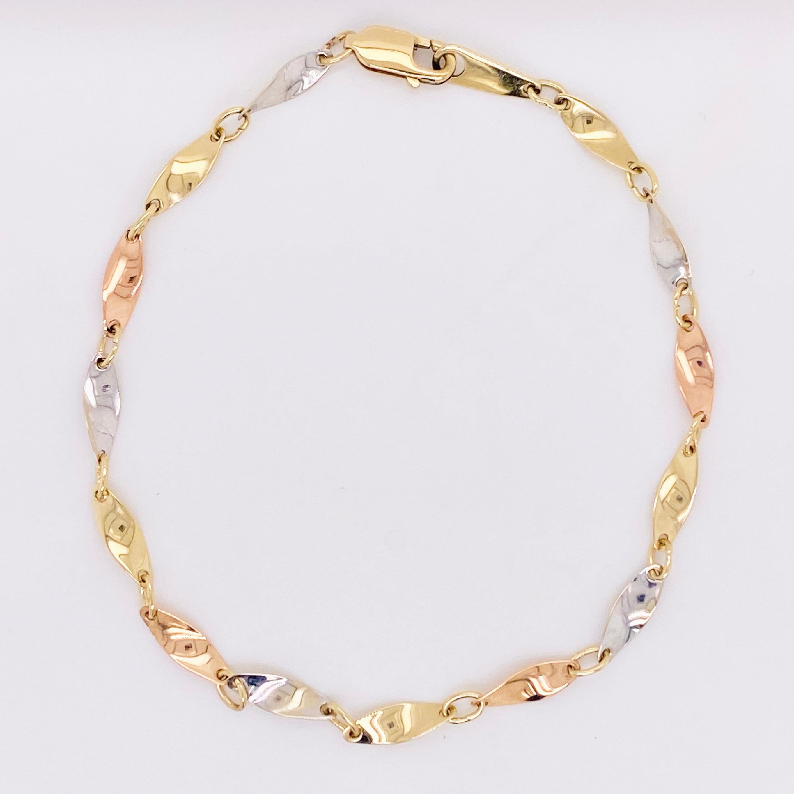 white and yellow gold mixed chain