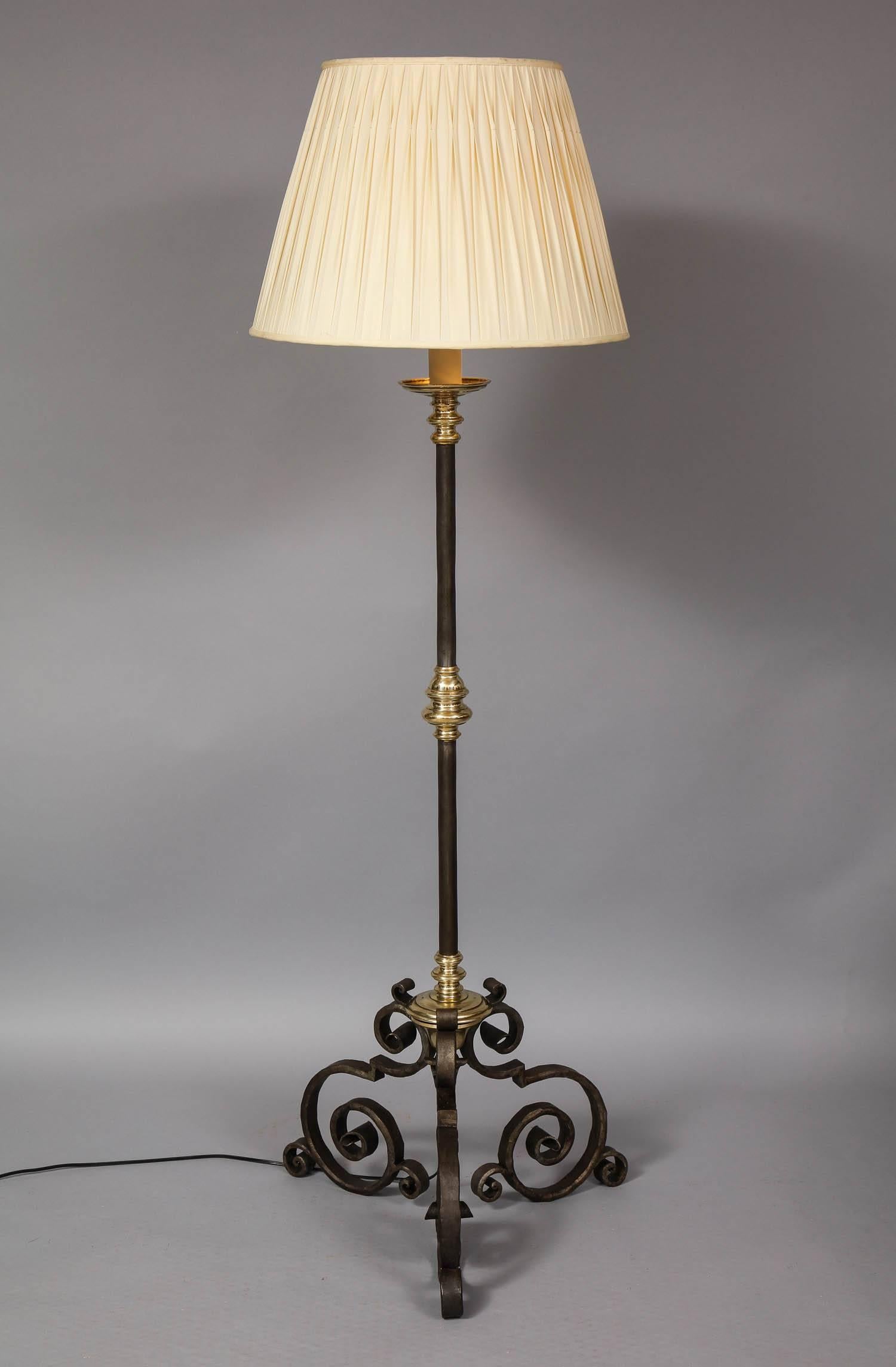 Mixed Metal Floor Lamp 2