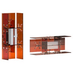 Mixed Public-Private Boundary #01 Shelf/Coffee Table by Cometabolism Studio