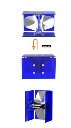 Mixed Public-Private Boundary #03 Chair/Side Table by Cometabolism Studio