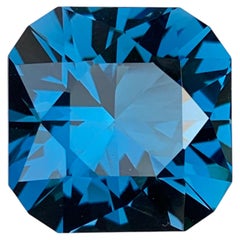 Mixed Square Precision London Blue Topaz Loose Gemstone for Jewelry 15mm
