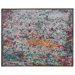 Peinture à la technique mixte sur panneau intitulée « Toward the Light », 2007