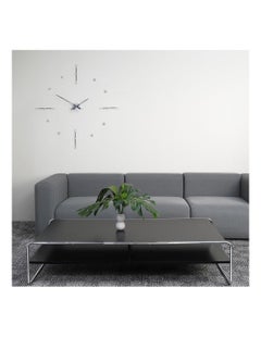 Mixto N Wall Clock by Nomon, Walnut & Chrome, Modern Design