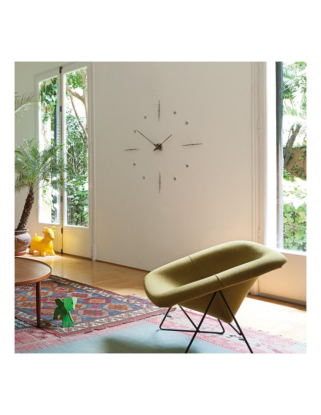 Modern Mixto N wall clock For Sale