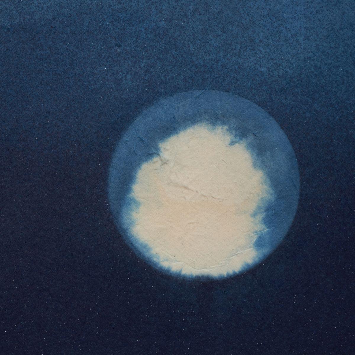 Miya Ando
The Moon Goes Down To The West Mountains (Tsukiwaseizanniotsu), 2023
Natural indigo & micronized pure silver on Kozo paper
39 x 39 inches
MA1342

Miya Ando’s paintings, sculptures, and installation artworks have been the subject of recent