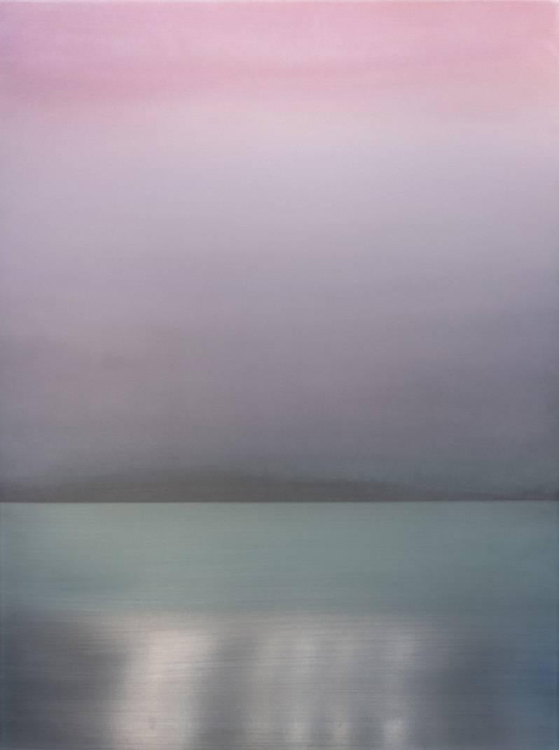 Miya Ando Abstract Painting - Pink 72.54