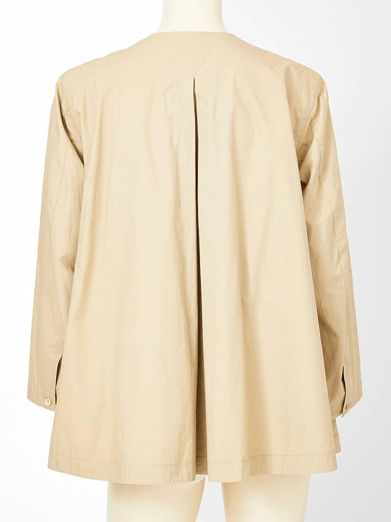 Miyake Double Face Cotton Jacket In Excellent Condition In New York, NY