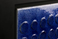 Miyanaga Rikichi, Miyanaga Tozan III, Porcelain plaque, The Blue Corridor, 1992