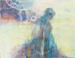 Art contemporain japonais de Miyuki Takanashi - Hazy Moon-Blue Memory