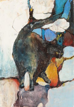 Japanese Contemporary Art by Miyuki Takanashi - Street Cat