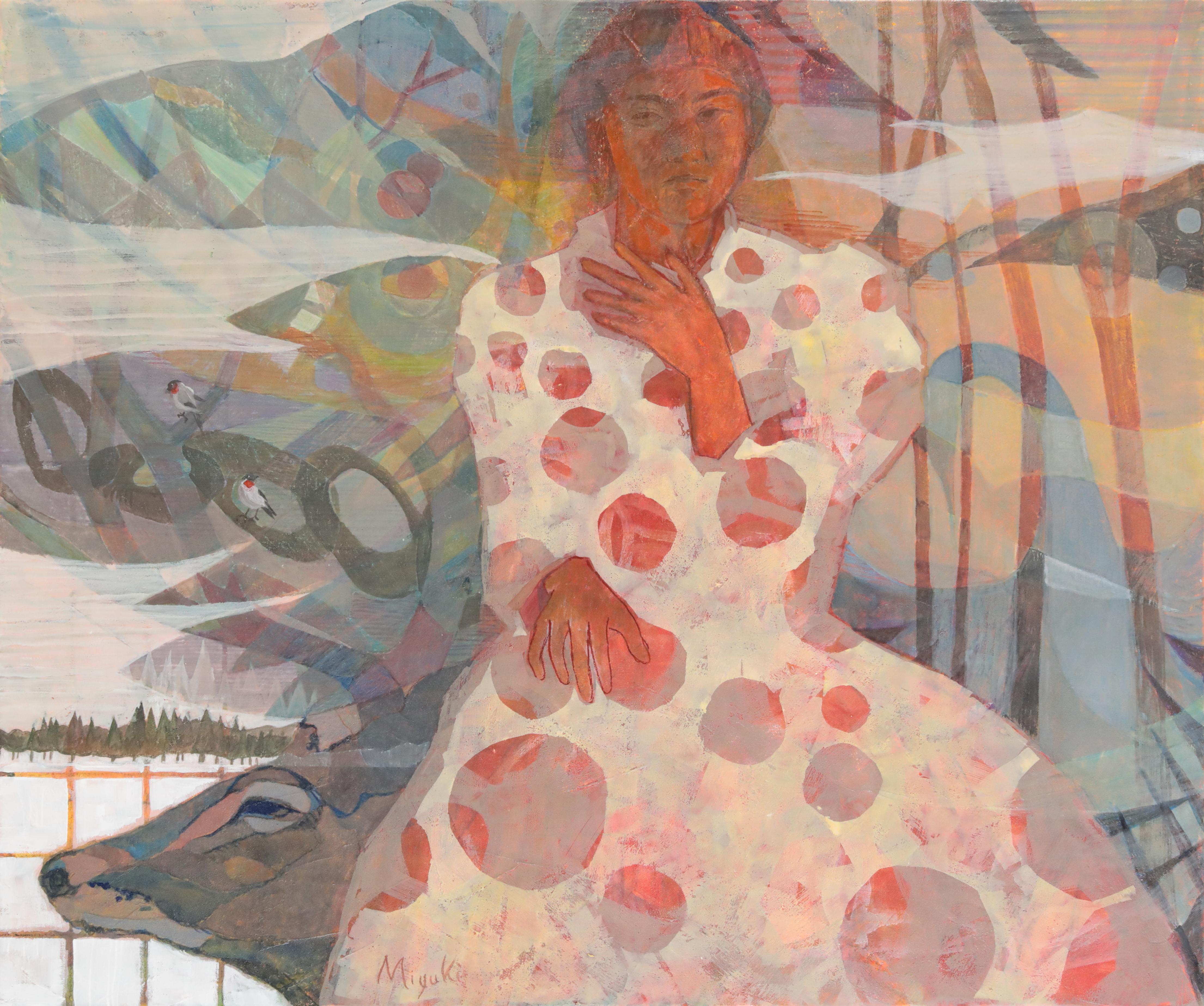 Zeitgenössische japanische Kunst von Miyuki Takanashi - Toulalala in the Northern Forest