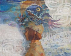 Japanese Contemporary Art by Miyuki Takanashi - Trapping the Night