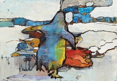 Art contemporain japonais de Miyuki Takanashi - Traveling Penguin
