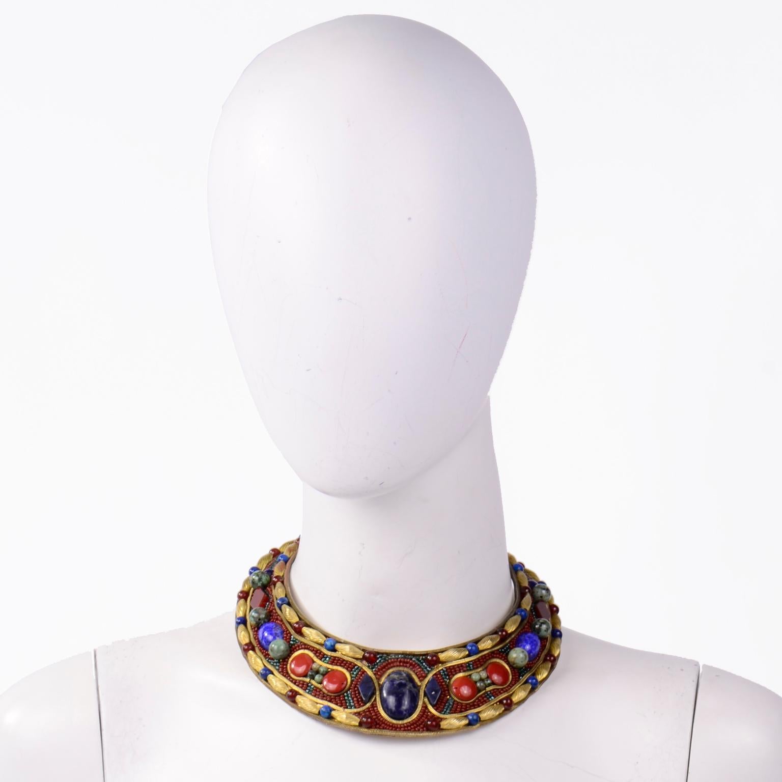 egyptian collar necklace