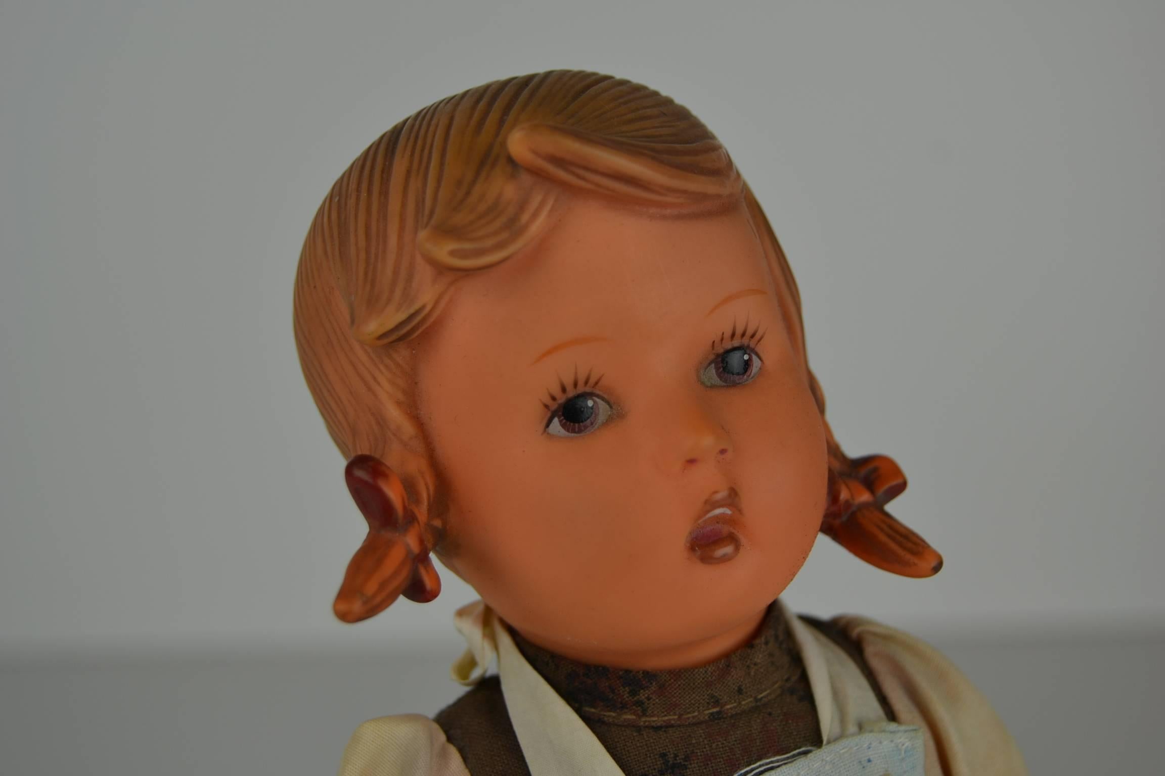 Large Hümmel Goebel Rubber Dolls with Labels, Western Germany For Sale 6