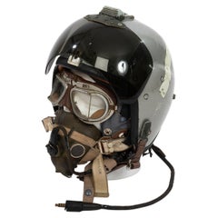 Used MK 1 RAF Pilots Helment 'Bone Dome" 1969, Super Provenance, Object D'Arts