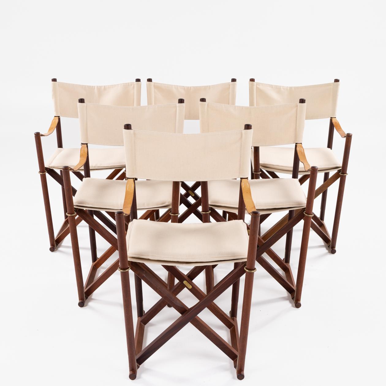 MK 16 Set of six chairs by Mogens Koch 2