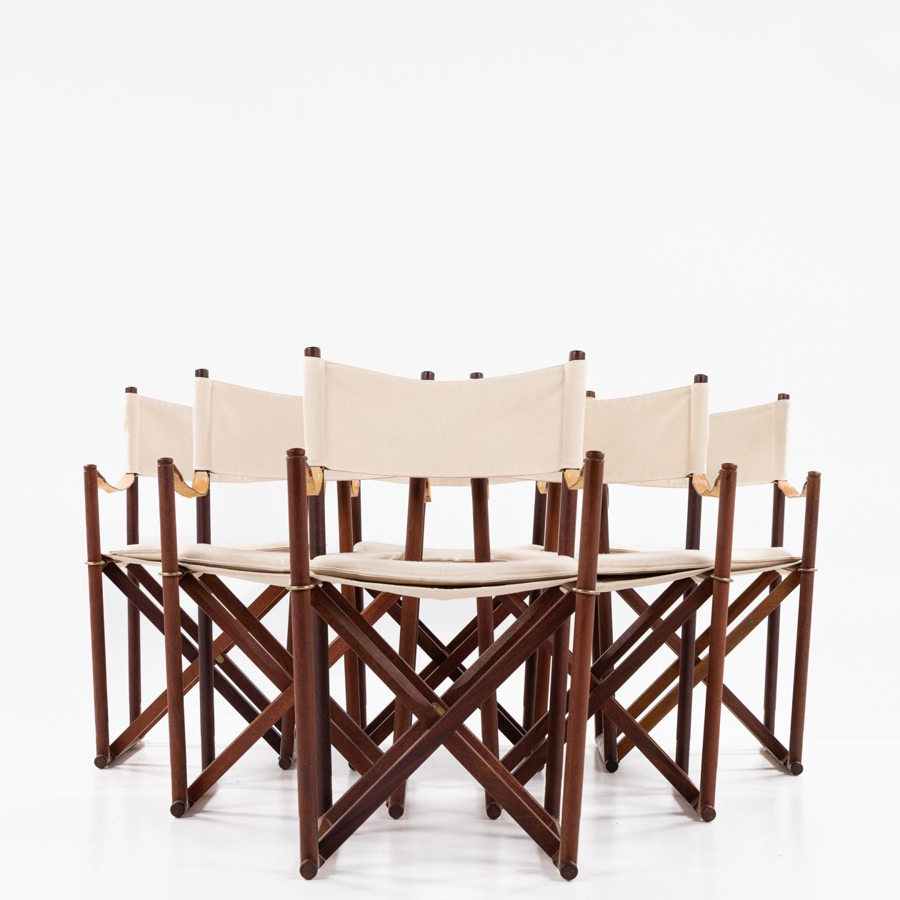 MK 16 Set of six chairs by Mogens Koch 1