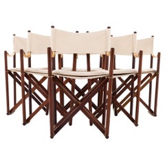 Vintage MK 16 Set of six chairs by Mogens Koch