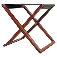 MK 30 folding stool by Mogens Koch, design 1960's
