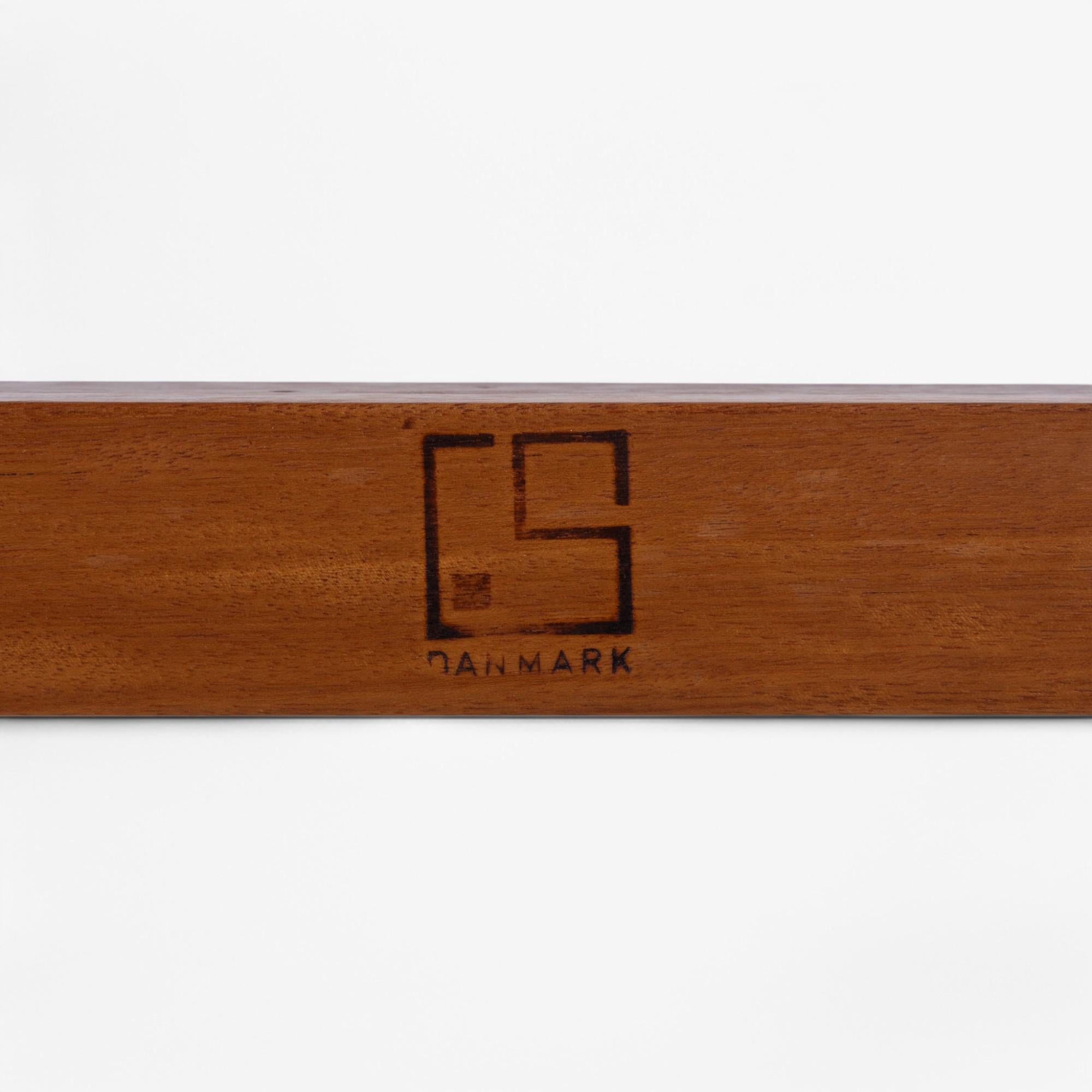 MK 51 - 'Fireplace Chair' in mahogany by Mogens Koch 1
