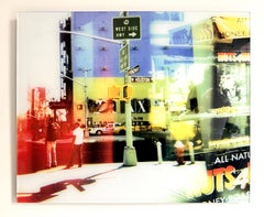 Nuts4Nuts, Abstract color film photography of urban New York City street scene