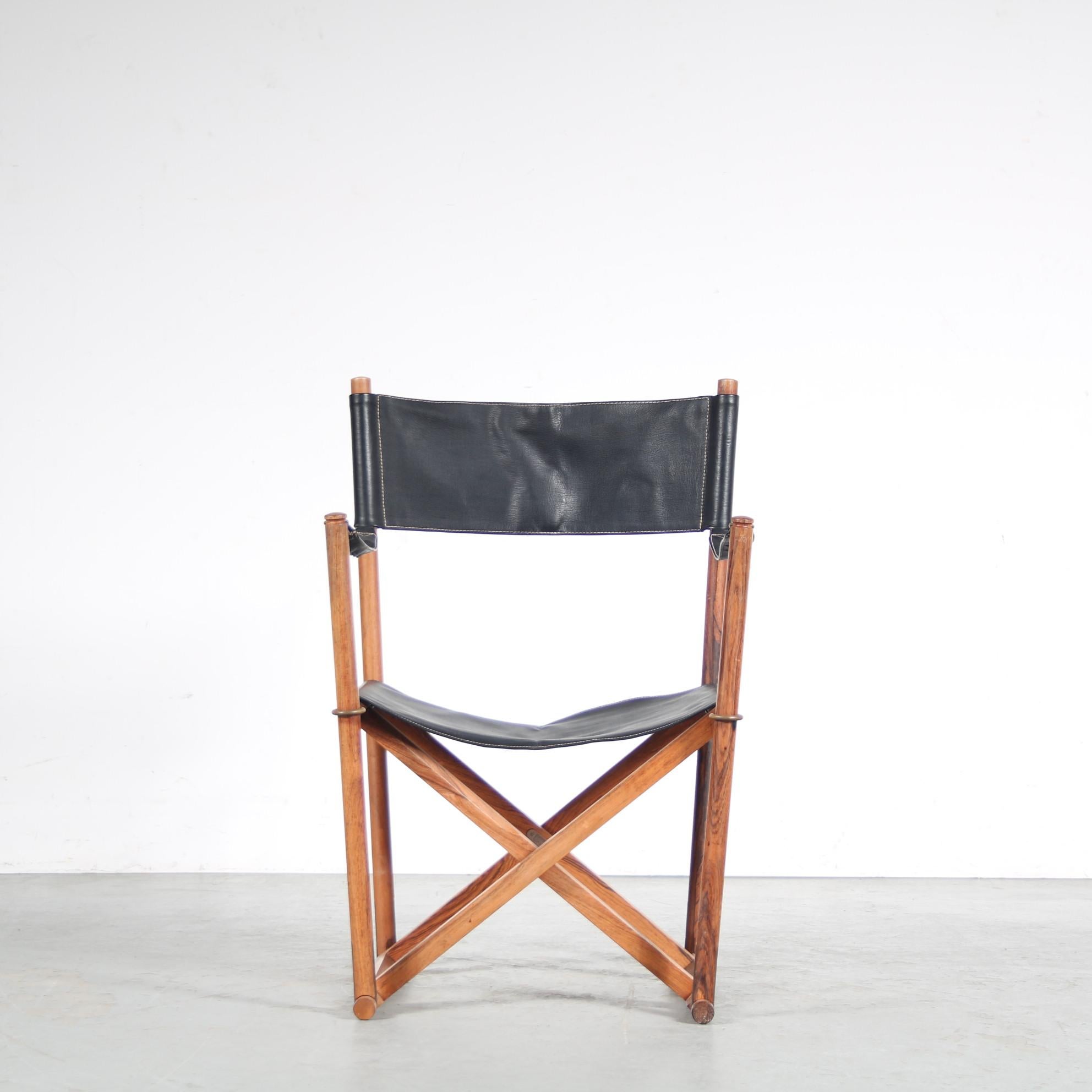 “MK16” Safari Chairs by Mogens, Denmark, 1930 3