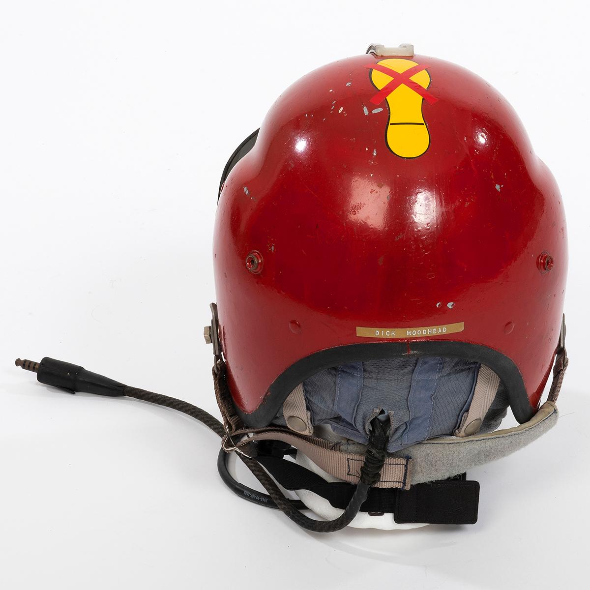 Mid-20th Century Mk1A Pilots Helmet Raf 'Bone Dome