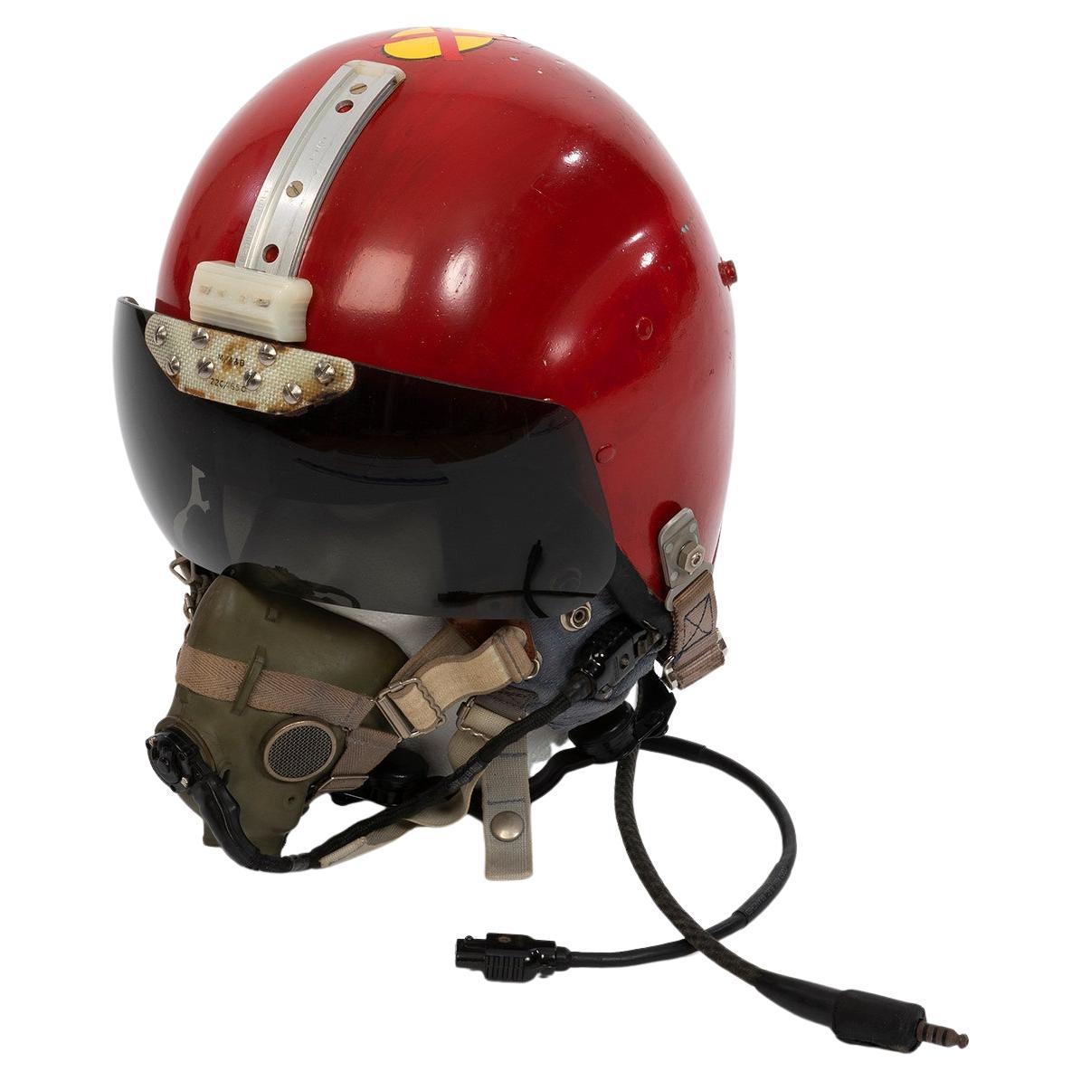 MK1A Pilots Helmet Raf "Bone Dome" 1971 Squadron Leader, Object D'art