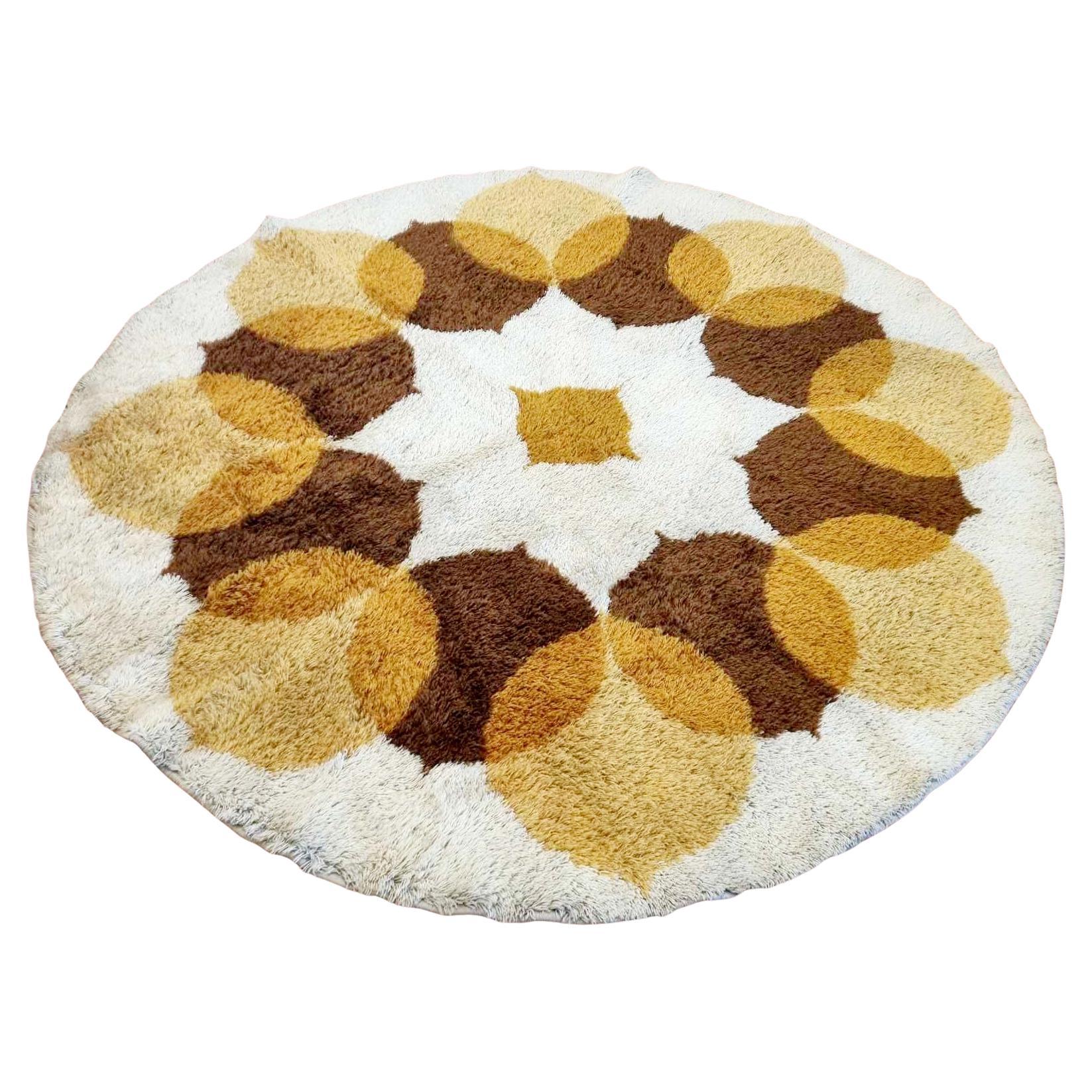 Tappeto Hojer Export Wilton della metà del secolo scorso, Danimarca anni '70